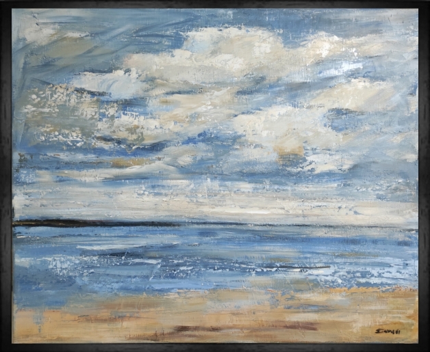 sophie <strong>DUMONT</strong> - Ciel de traine en Normandie - art contemporain