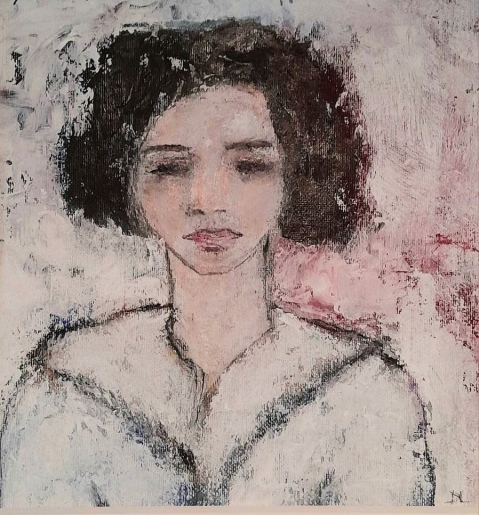 denise <strong>louin</strong> - jeune fille - art contemporain